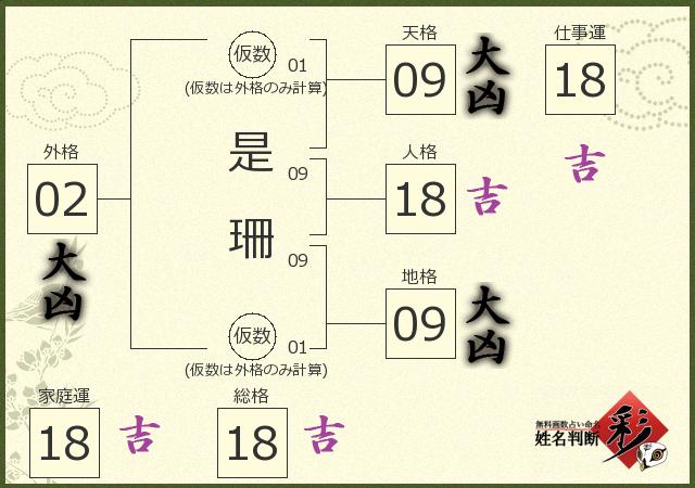 診断結果画像