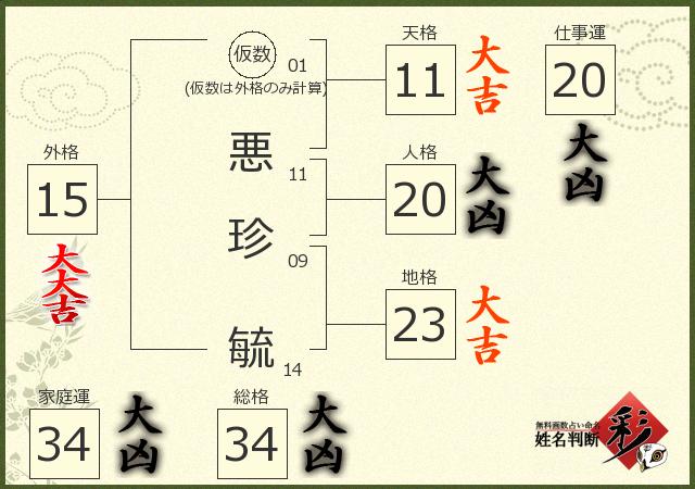 診断結果画像