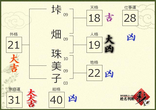 診断結果画像