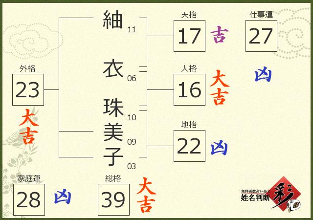 診断結果画像