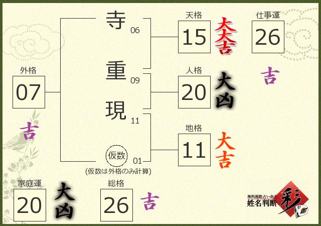 診断結果画像