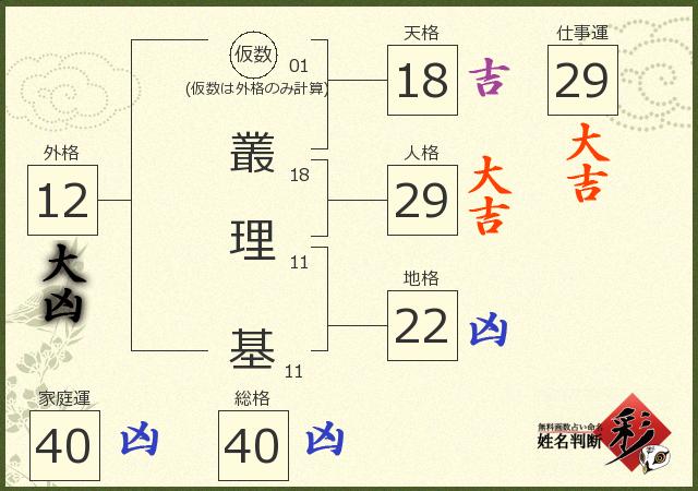 診断結果画像