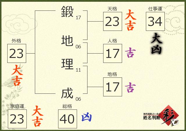 診断結果画像
