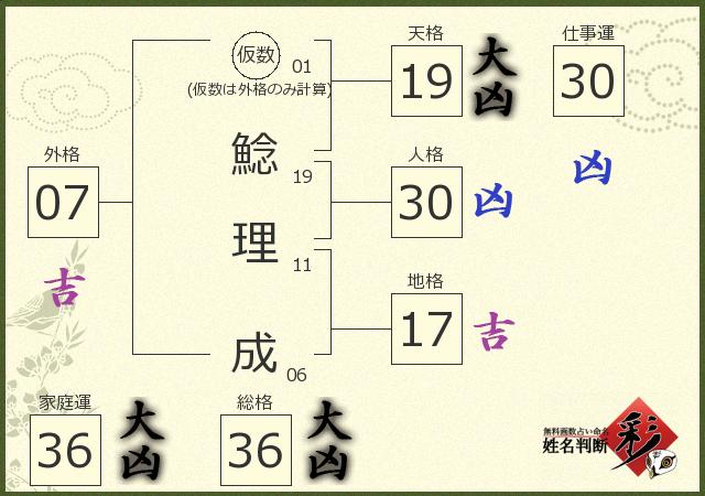診断結果画像