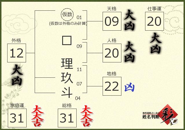 診断結果画像