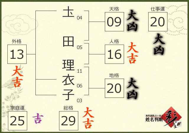 診断結果画像