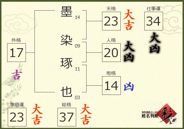 診断結果画像