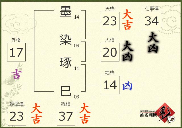 診断結果画像