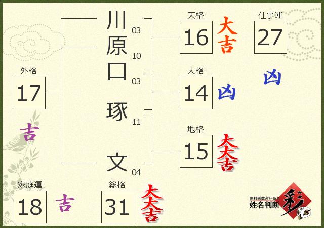 診断結果画像