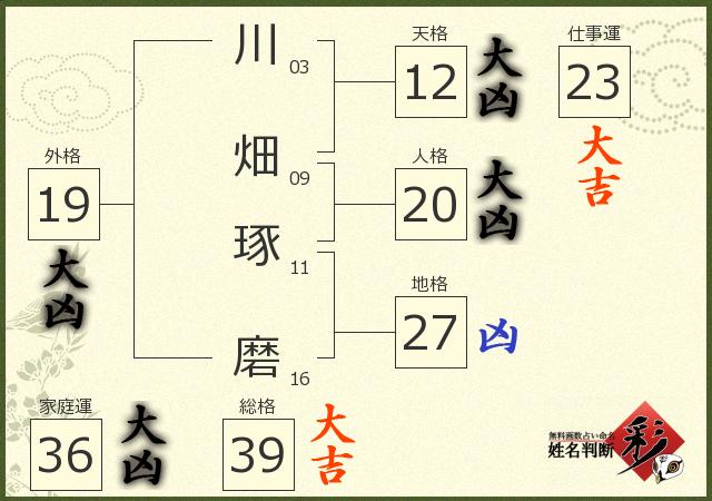 診断結果画像