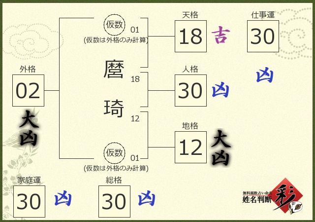 診断結果画像