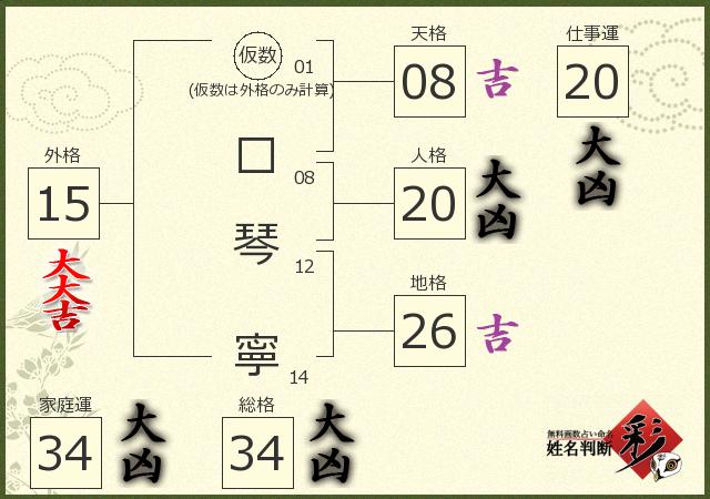 診断結果画像