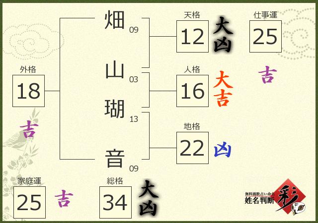 診断結果画像