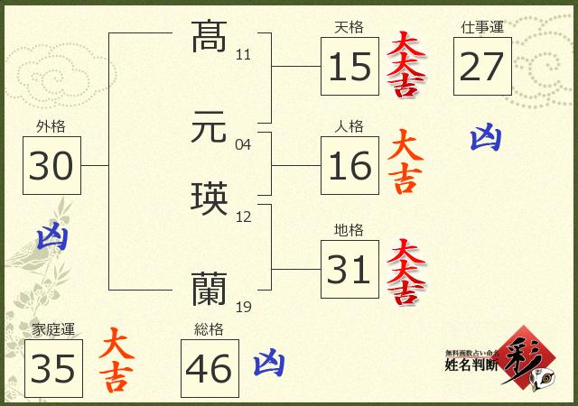 診断結果画像
