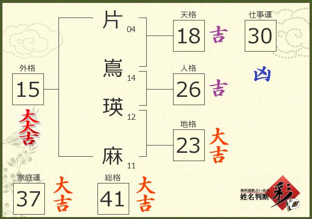 診断結果画像