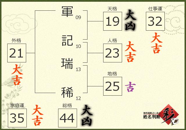 診断結果画像