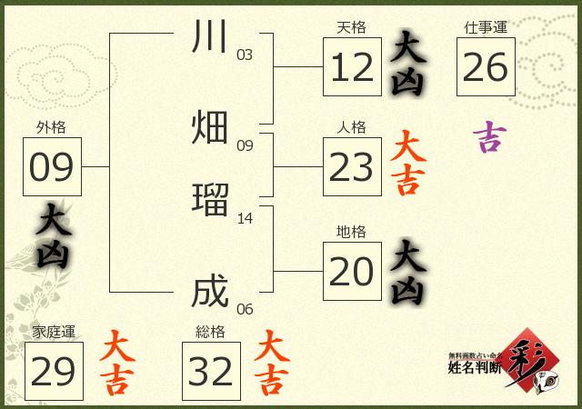 診断結果画像
