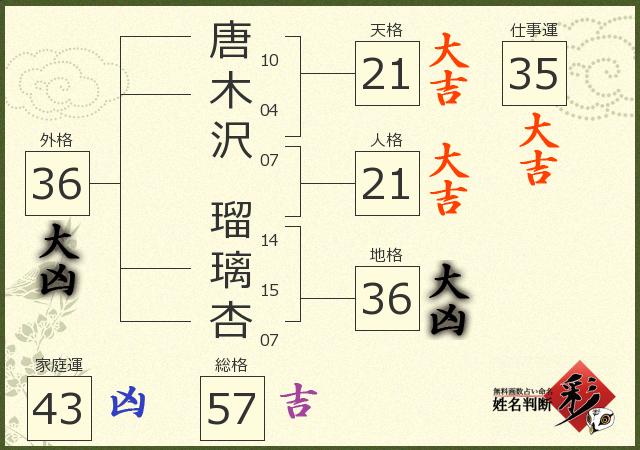 診断結果画像