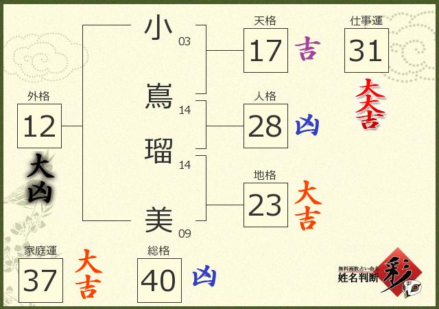 診断結果画像