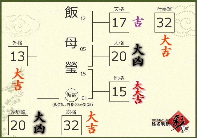 診断結果画像