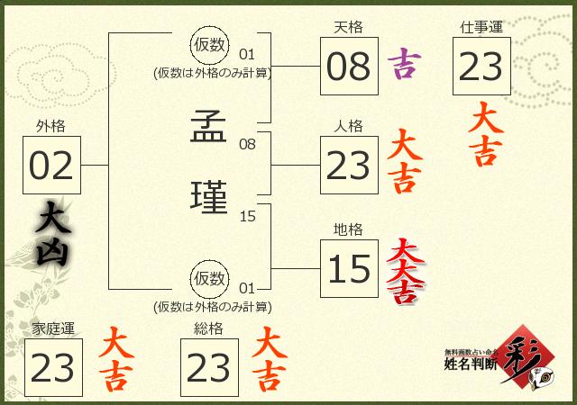 診断結果画像