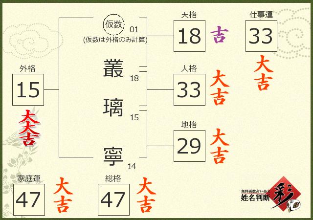診断結果画像