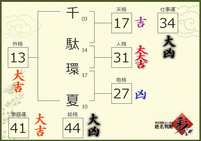 診断結果画像