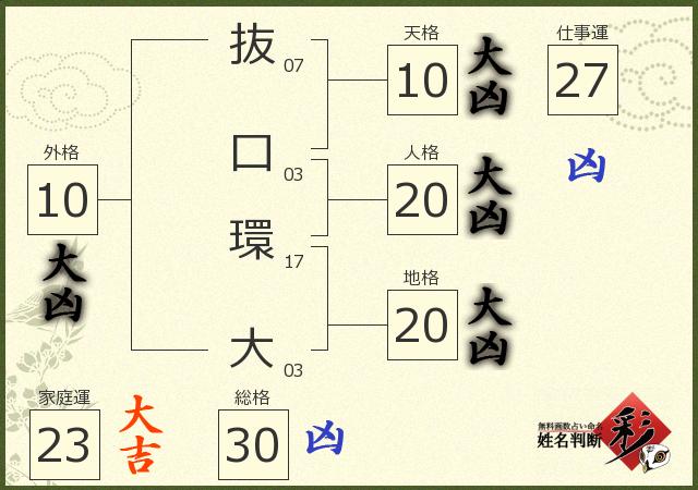 診断結果画像