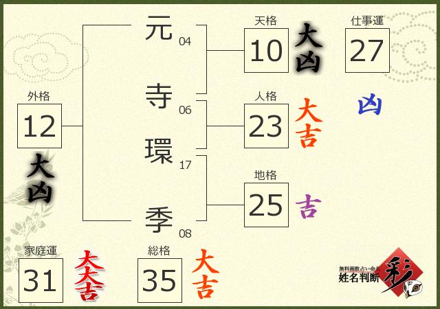 診断結果画像