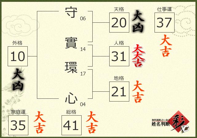 診断結果画像