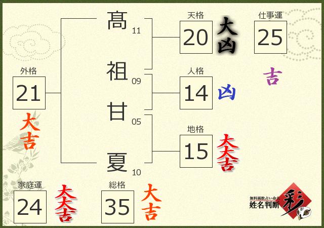 診断結果画像