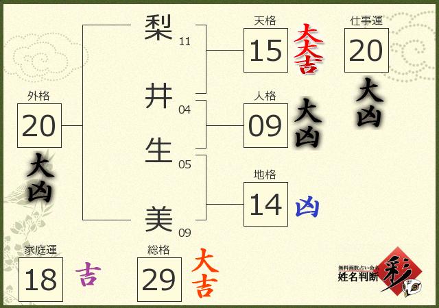 診断結果画像