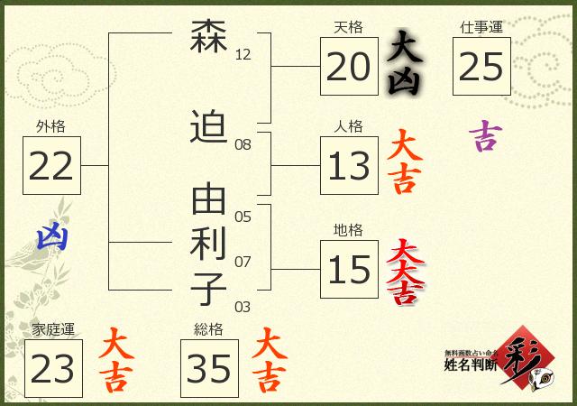 診断結果画像
