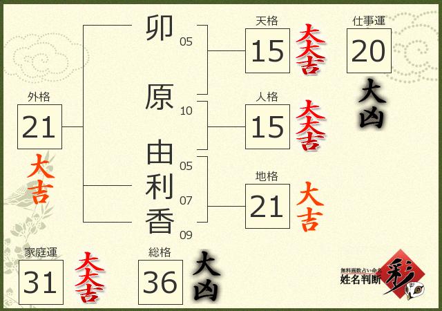 診断結果画像