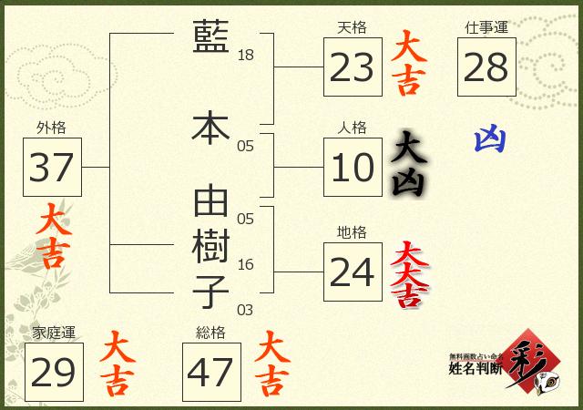 診断結果画像
