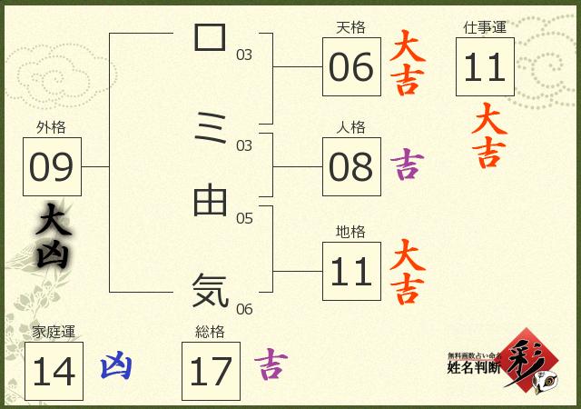 診断結果画像