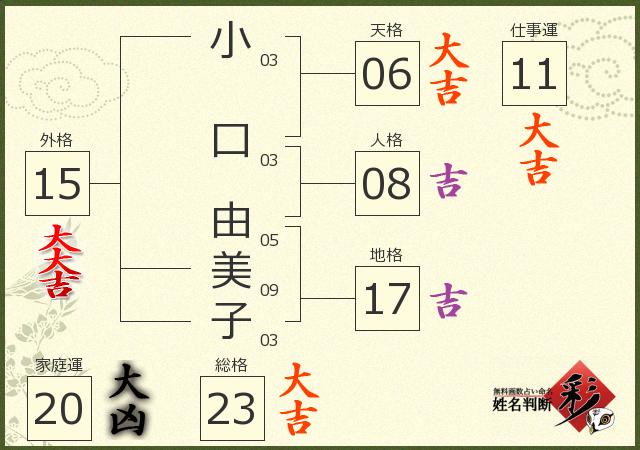 診断結果画像