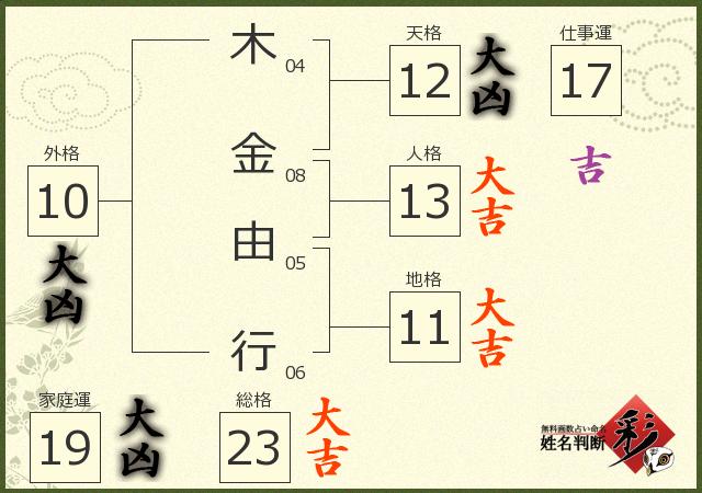診断結果画像