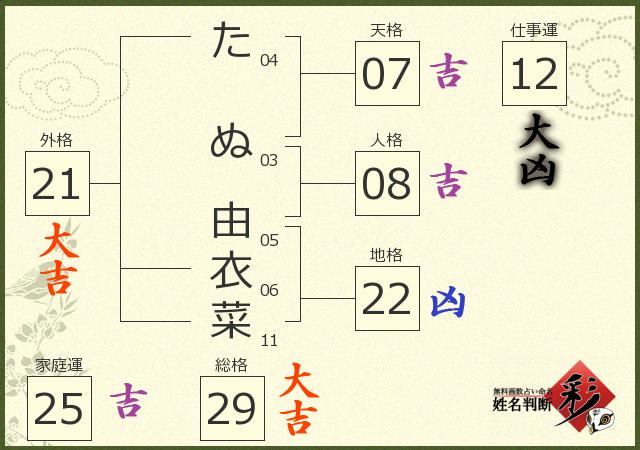 診断結果画像