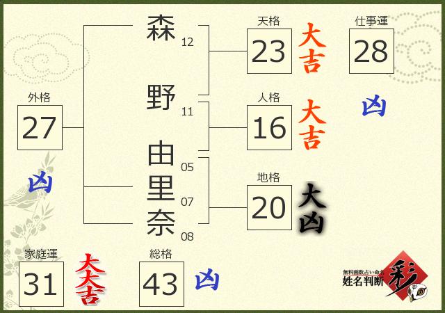 診断結果画像