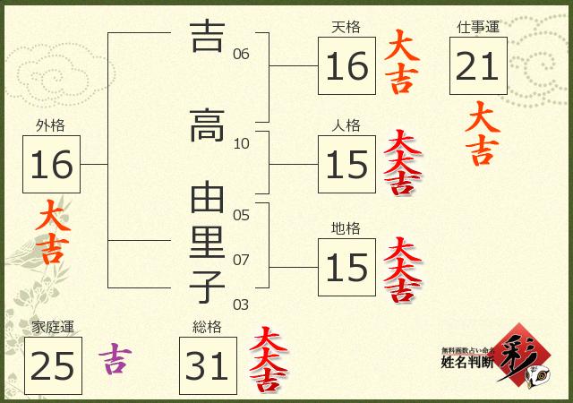 診断結果画像