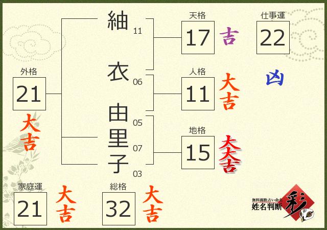 診断結果画像