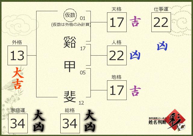 診断結果画像