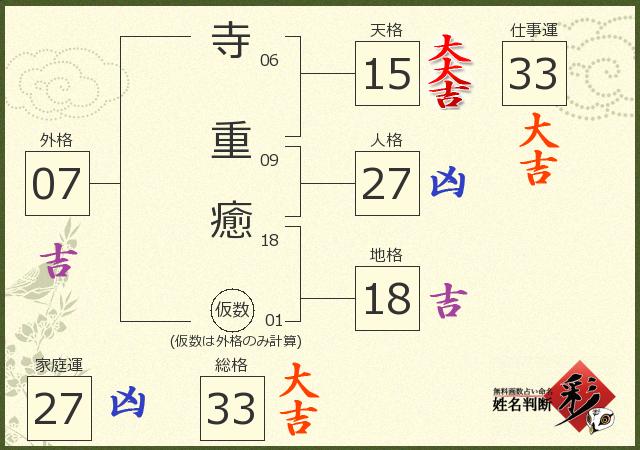 診断結果画像