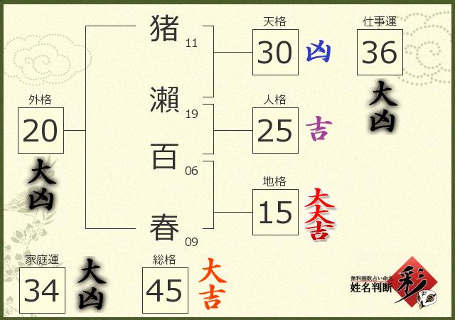 診断結果画像