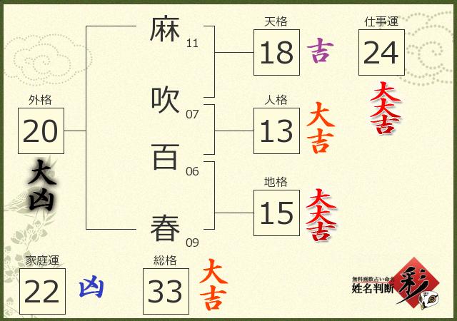 診断結果画像