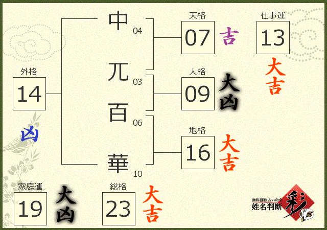 診断結果画像