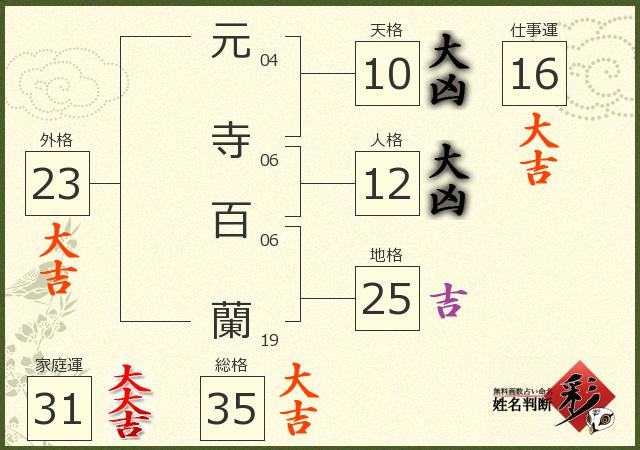 診断結果画像