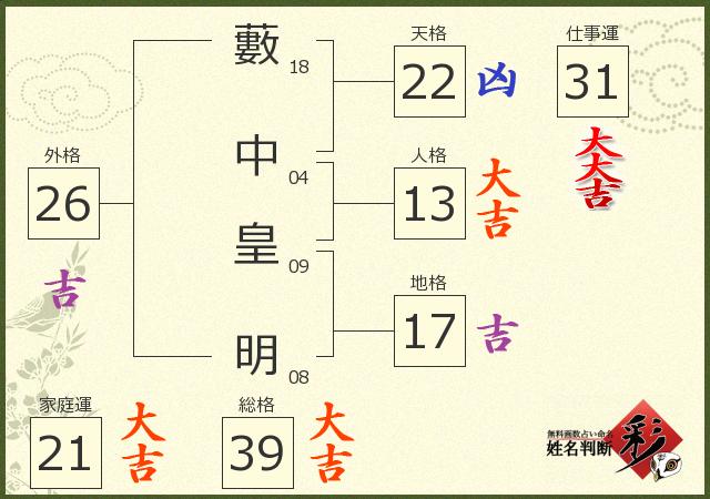 診断結果画像