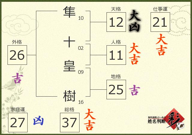 診断結果画像